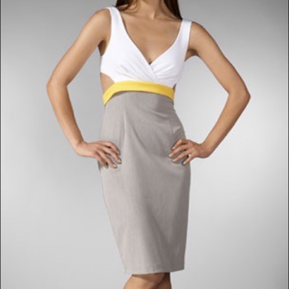 BLACK HALO Jackie O Cut Out Dress 4